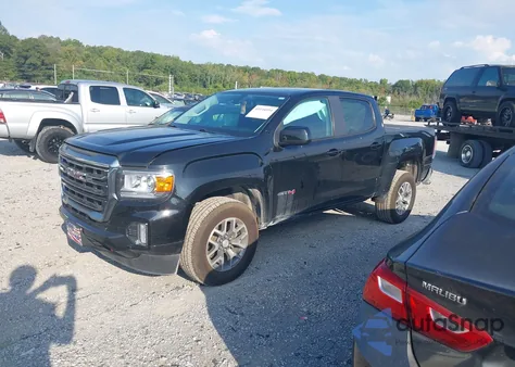 2021 GMC Canyon 4Wd Short Box At4 - Cloth from USA, damaged, VIN 1GTG6FEN2M1140667